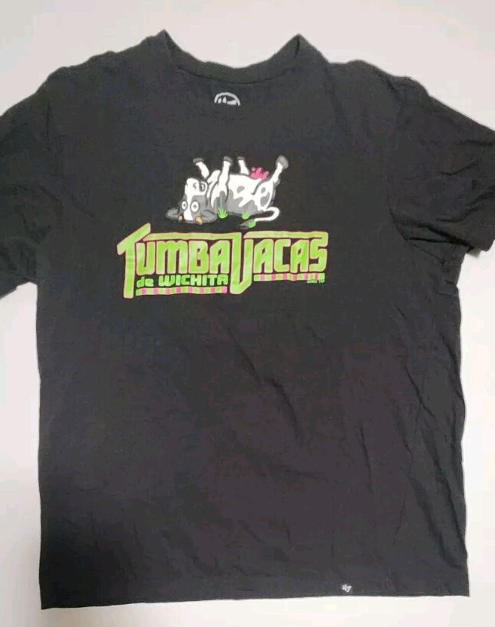 Wichita Wind Surge Tumba Vacas Copa De La Diversion MiLB Authentic Shirt XL